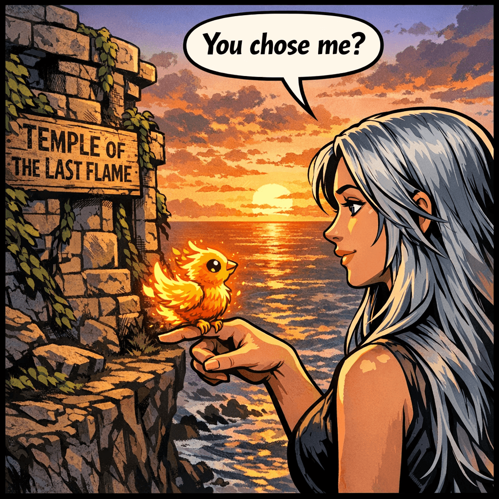 For a thousand years, the Temple of the Last Flame has stood empty, waiting for the one the phoenix would choose. Kira came here seeking answers about her mysterious fire magic — she never expected to witness the rebirth of the legendary Emberheart, last of the phoenixes. Now bonded to her, the tiny creature holds the power to either save or destroy the realm. And the Shadow Court is already on their way.