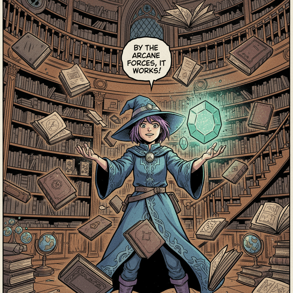 Detective Nova Chen stands at the threshold of the sealed laboratory, her quantum scanner screaming off the charts. The holographic reconstruction flickers to life—a ghostly replay of the impossible crime. She watches as the victim materializes from thin air, trapped in a temporal loop that shouldn't exist. Then Nova sees it: a hand reaching through solid steel, wearing a ring she recognizes. Her own. Future-Nova meets present-Nova's gaze through the hologram, mouthing three words before vanishing: 'Don't trust yourself.' The station AI announces an anomaly: the quantum field is collapsing. Nova must choose: enter the loop and save the victim, or destroy the lab and trap her future self forever in paradox.