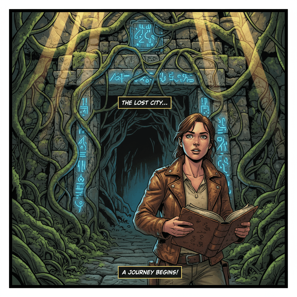 Dr. Maya Reyes had spent fifteen years chasing rumors of El Dorado's lesser-known cousin—the Temple of the Amber Guardian. After excavating sites across three continents, she'd finally found it: a hidden entrance beneath a waterfall in the Peruvian highlands, sealed for millennia. The stone doorway bore warnings in an unknown script, glyphs that seemed to shift when viewed from different angles. Her journal noted strange similarities between these symbols and astronomical charts she'd found in Prague. The moment she stepped inside, her compass stopped pointing north and began spinning wildly. Dust motes hung suspended in the narrow beam of light ahead, as if time itself held its breath within these walls. Somewhere in the darkness beyond, water dripped in a rhythmic pattern that almost sounded like... breathing. The Guardian was awake.